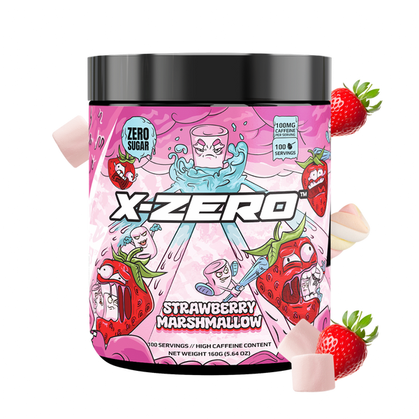 X-Zero Strawberry Marshmallow (160g / 100 Servings)