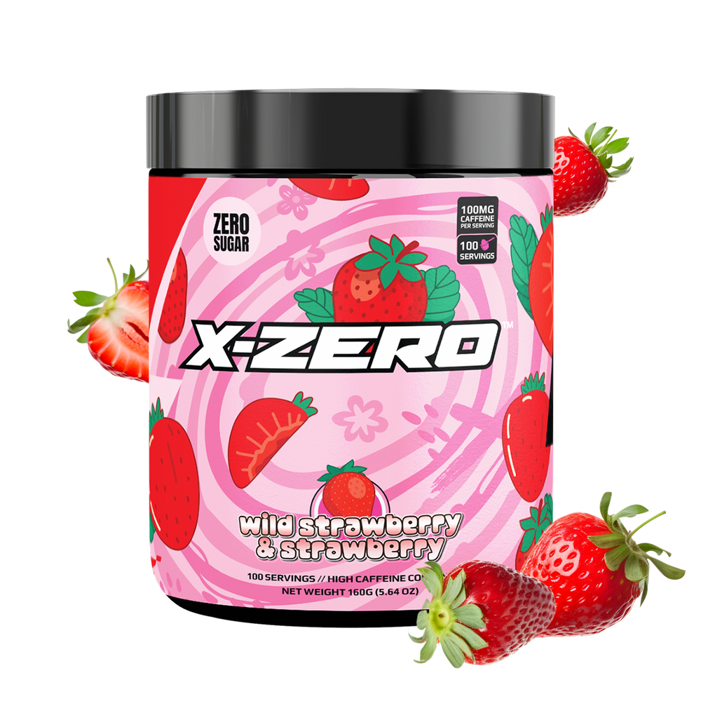 X-Zero Wild Strawberry & Strawberry (160g / 100 Portionen)