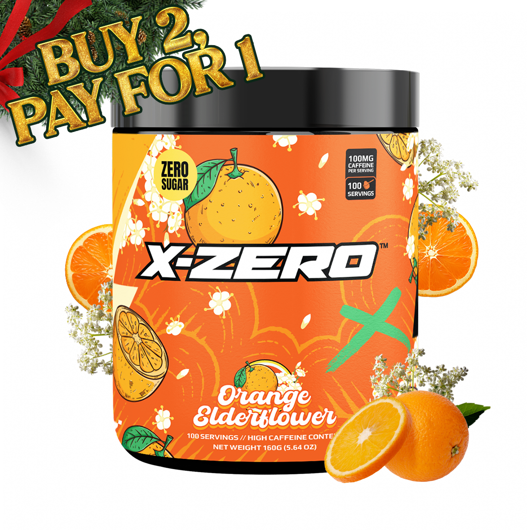 X-Zero Orange Elderflower (160g / 100 Portionen)