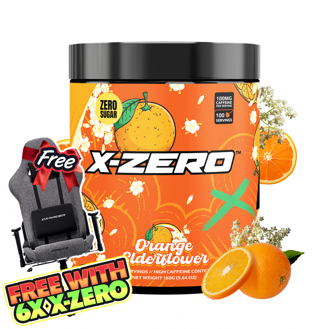 X-Zero Orange Elderflower (160g / 100 Servings)