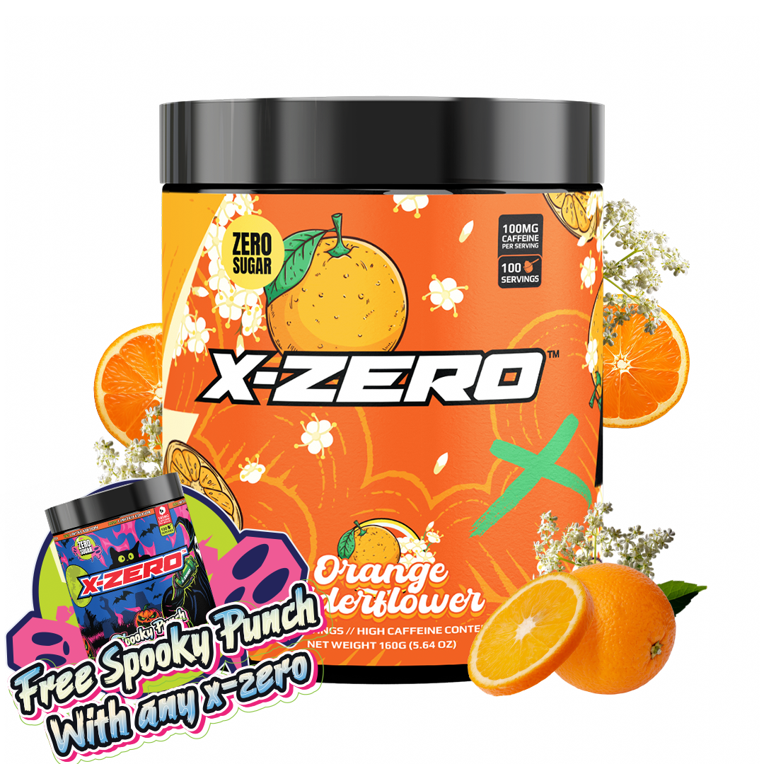 X-Zero Orange Elderflower (160g / 100 portioner)