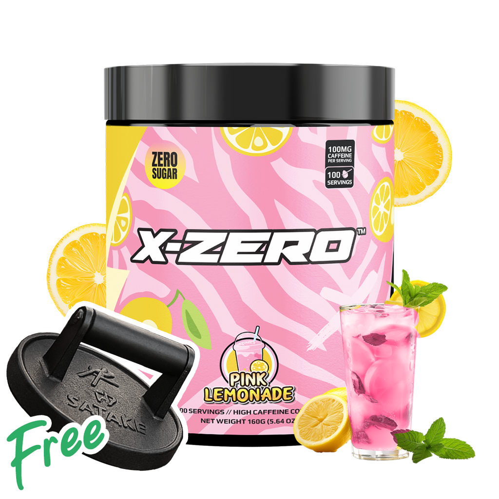 X-Zero Pink Lemonade (160g / 100 Servings)