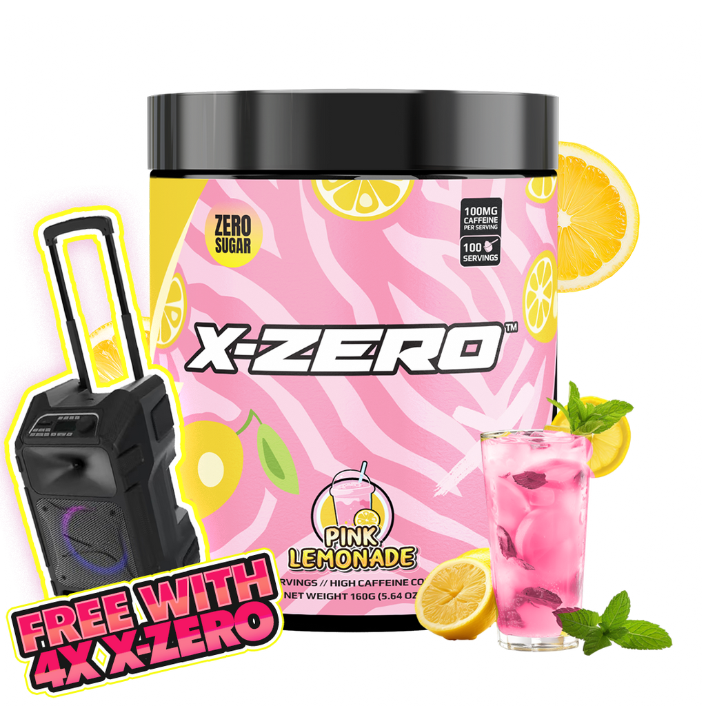X-Zero Pink Lemonade (160g / 100 Servings)