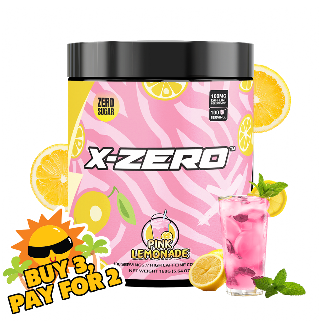 X-Zero Pink Lemonade (160g / 100 Servings)