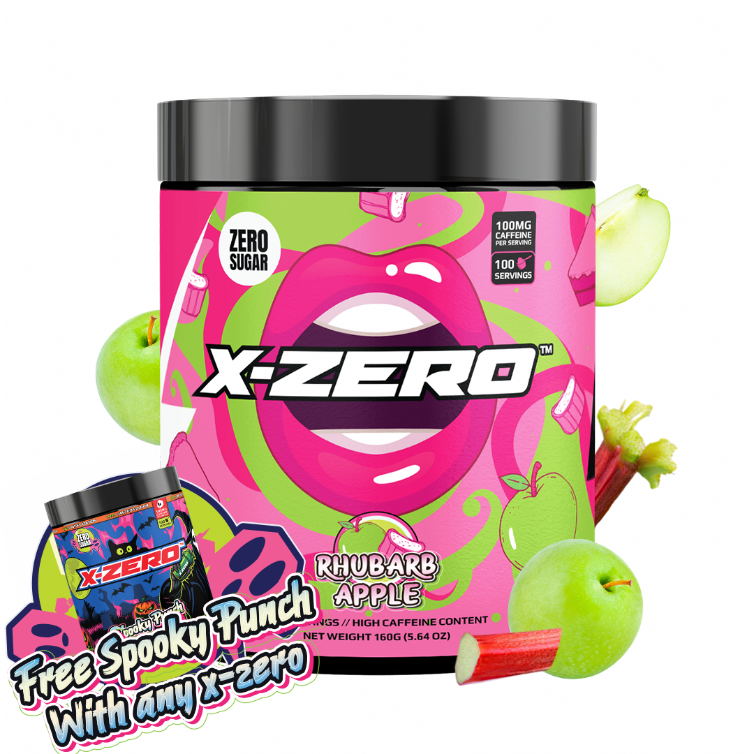 X-Zero Rhubarb Apple (160g / 100 portioner)
