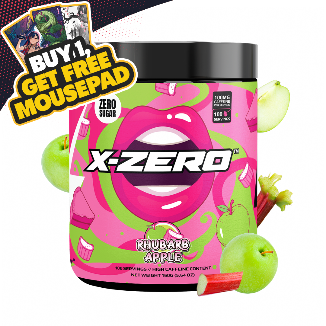 X-Zero Rhubarb Apple (160g / 100 portioner)