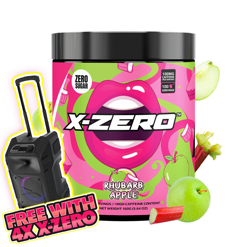 X-Zero Rhubarb Apple (160g / 100 portioner)
