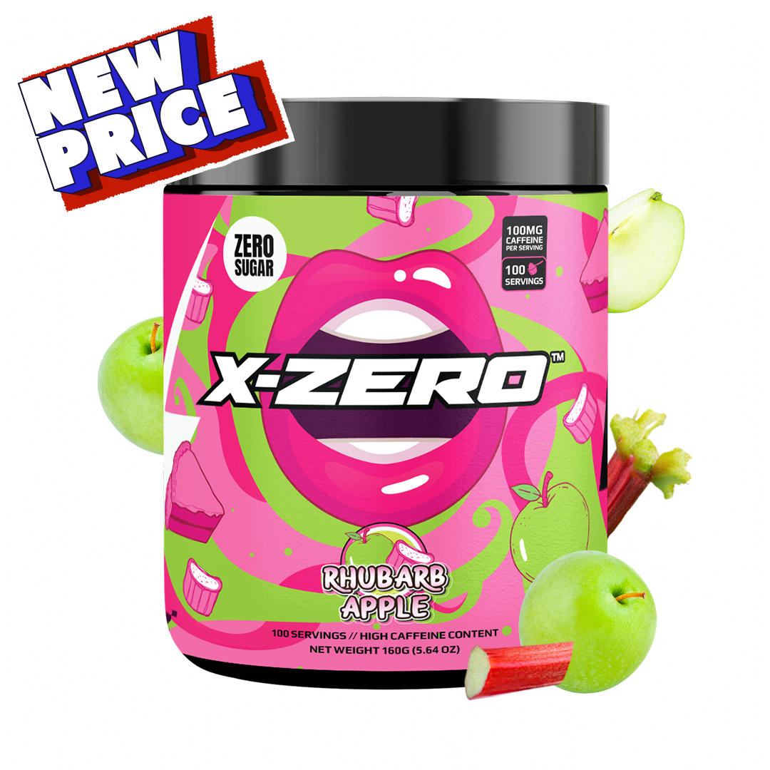 X-Zero Rhubarb Apple (160g / 100 portioner)