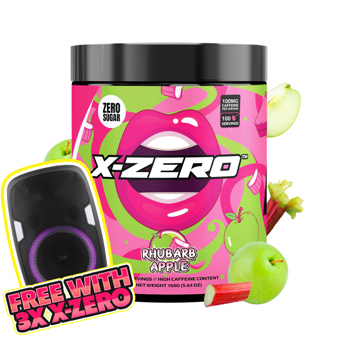 X-Zero Rhubarb Apple (160g / 100 portioner)