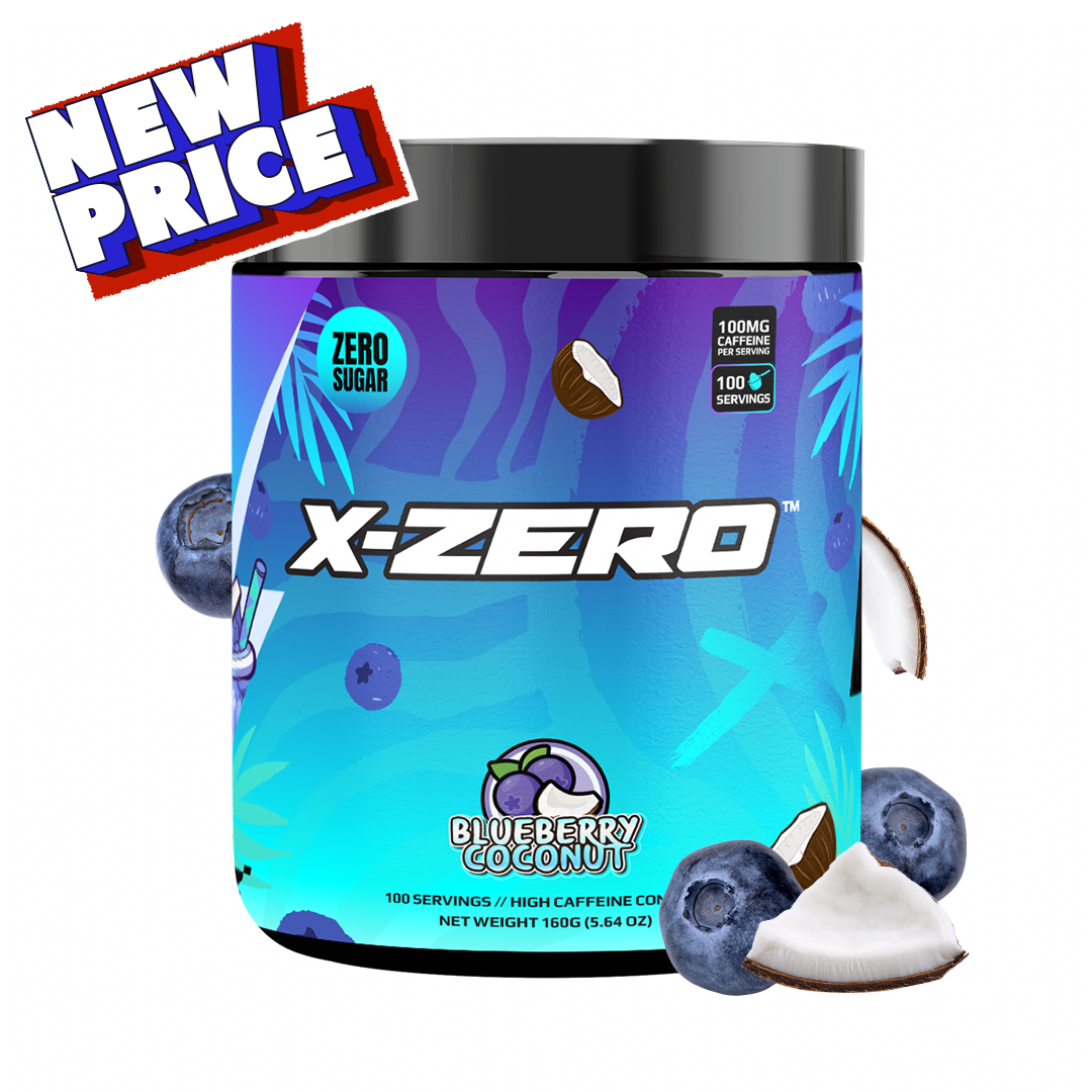 X-Zero Blueberry & Coconut (160g / 100 portioner)