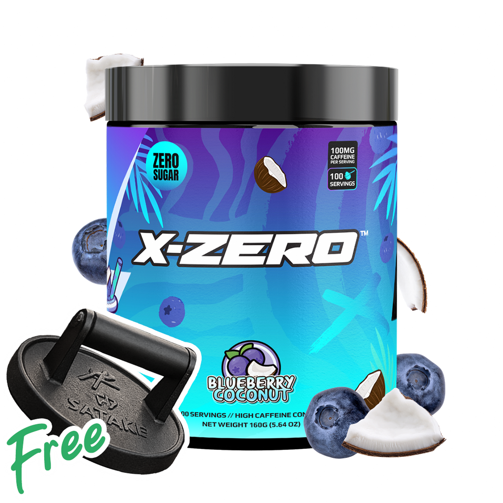 X-Zero Blueberry & Coconut (160g / 100 Servings)