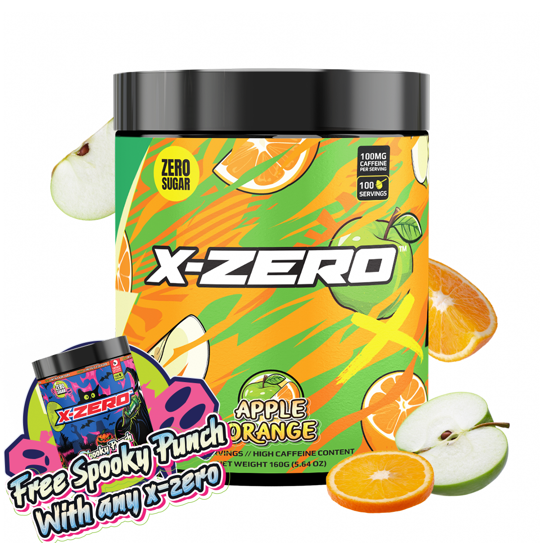 X-Zero Apple Orange  (160g / 100 portioner)