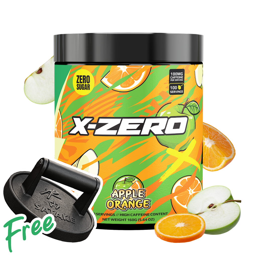 X-Zero Apple Orange (160g / 100 Servings)