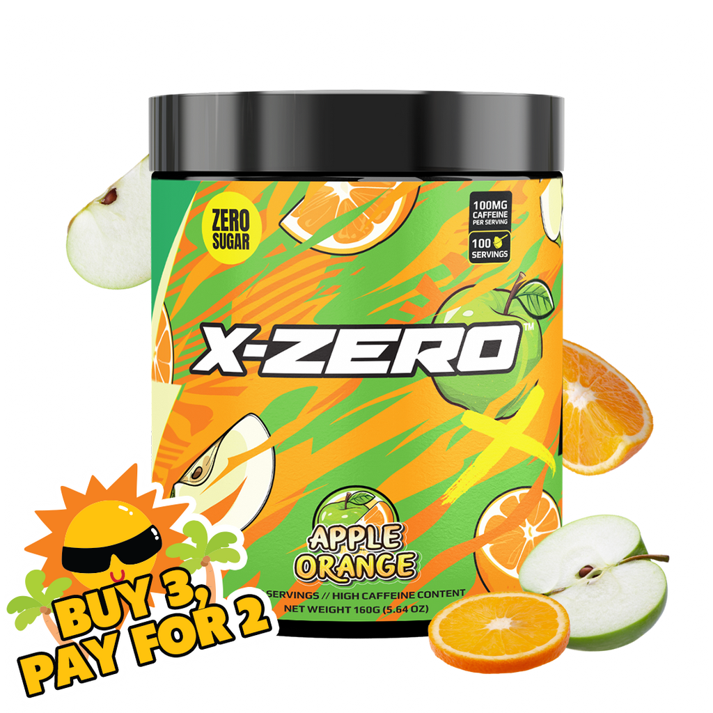 X-Zero Apple Orange (160g / 100 Servings)
