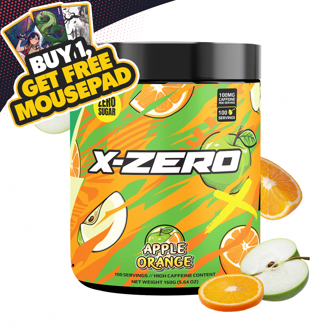 X-Zero Apple Orange  (160g / 100 portioner)