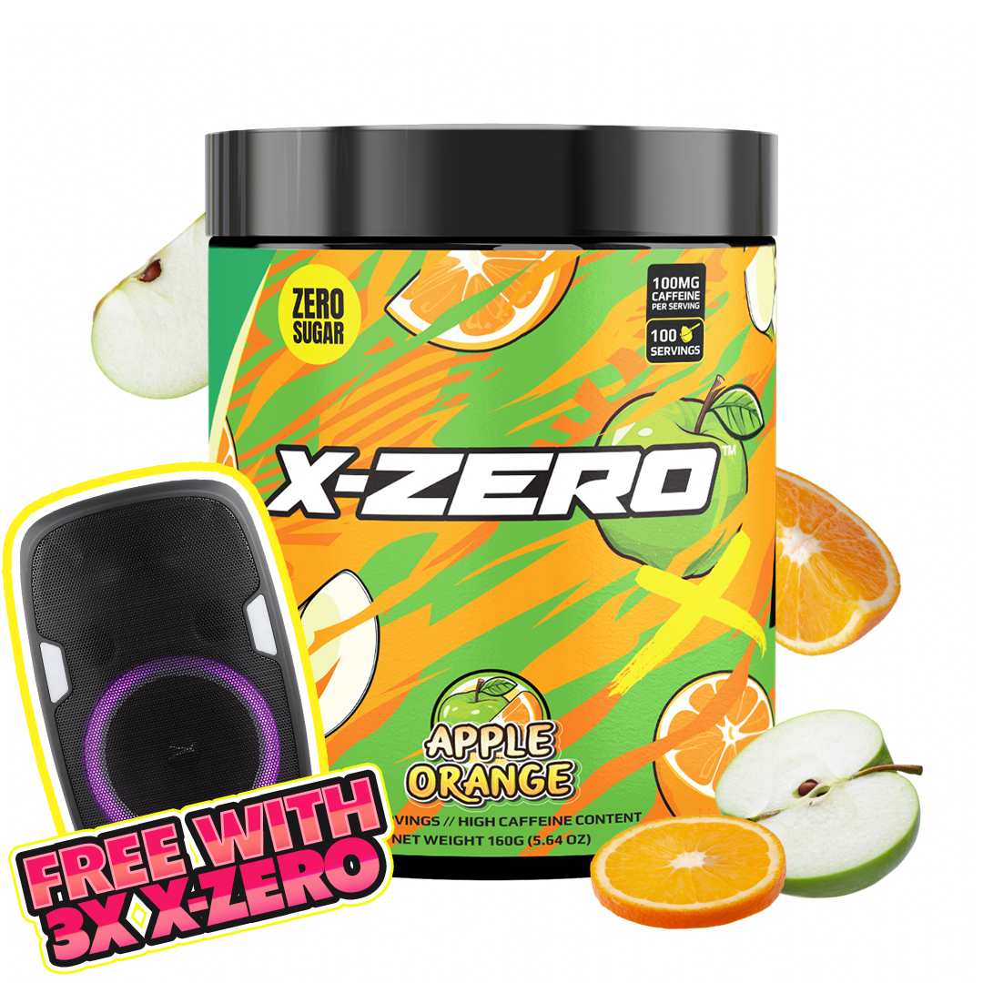 X-Zero Apple Orange  (160g / 100 portioner)