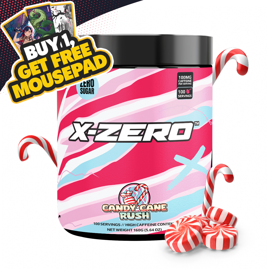 X-Zero Candy Cane Rush (160g / 100 portioner)