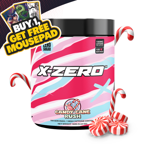 X-Zero Candy Cane Rush (160g / 100 Portionen)