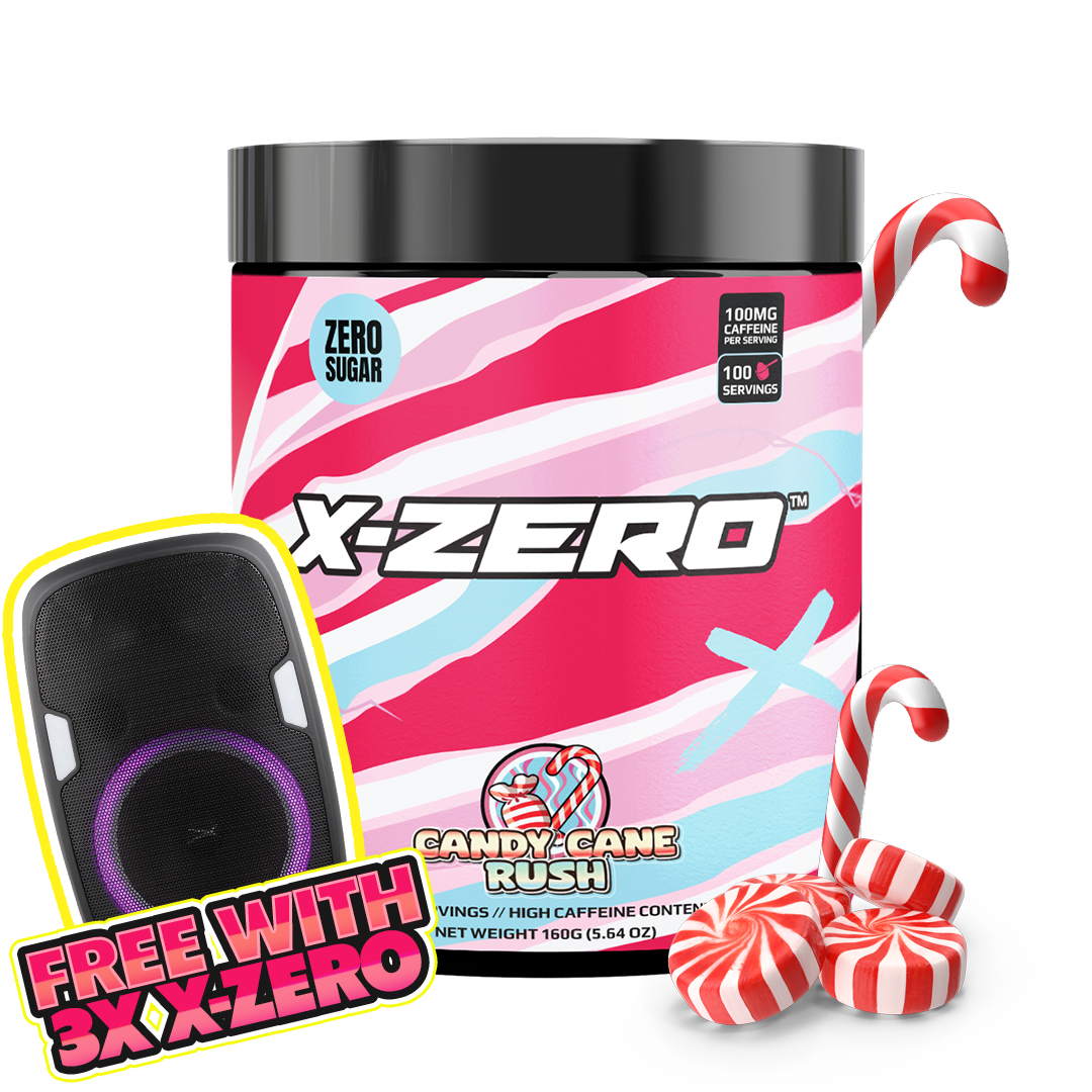 X-Zero Candy Cane Rush (160g / 100 portioner)