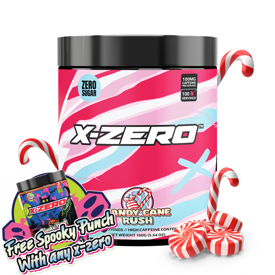 X-Zero Candy Cane Rush (160g / 100 portioner)