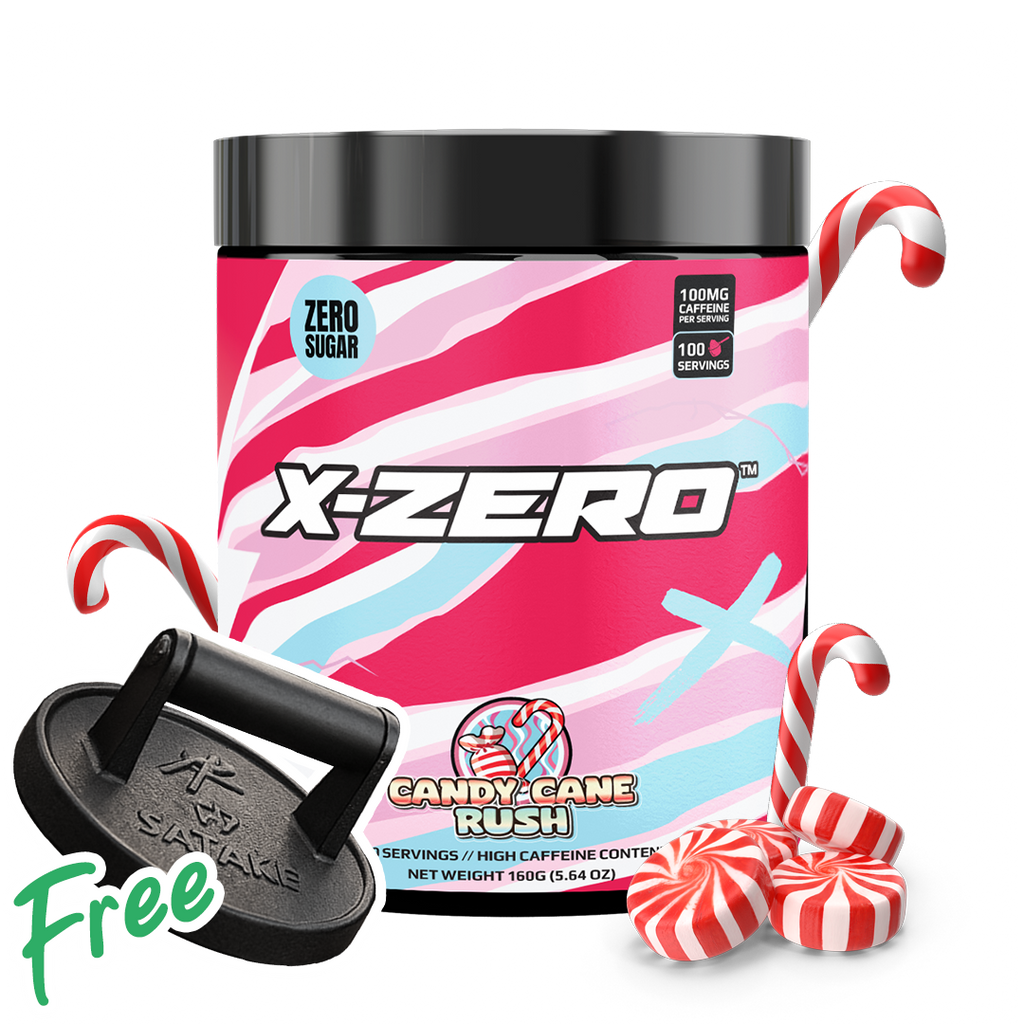 X-Zero Candy Cane Rush (160g / 100 Servings)