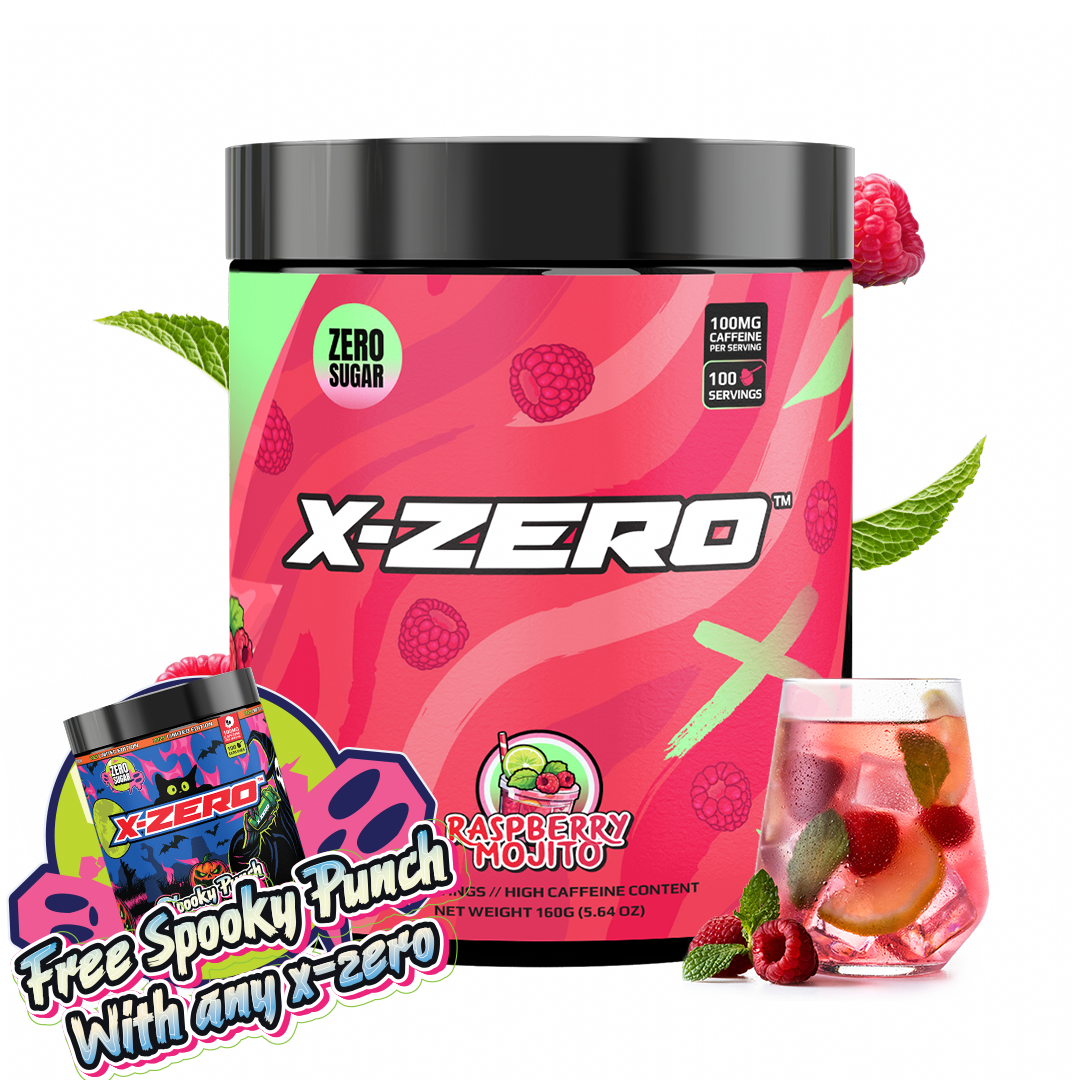 X-Zero Raspberry Mojito (160g / 100 portioner)