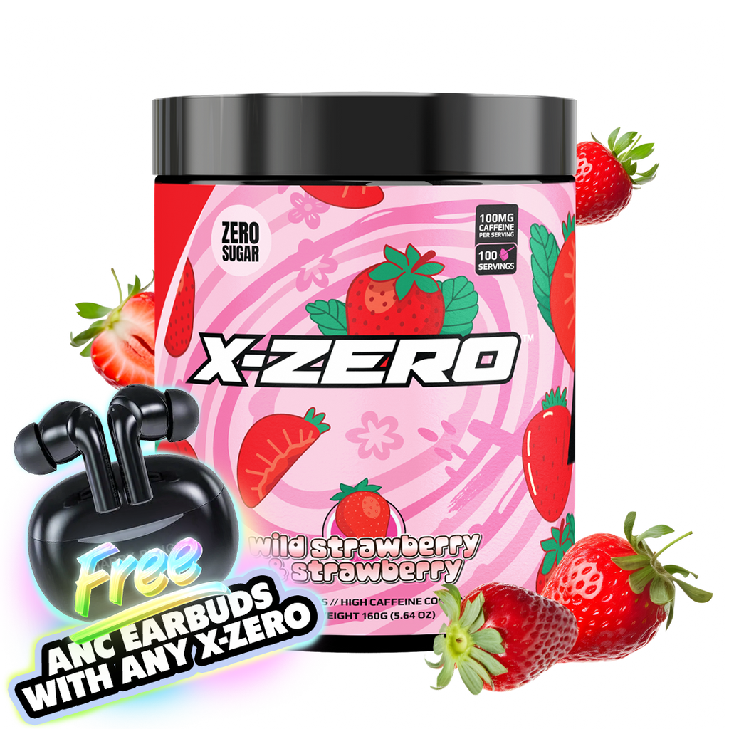 X-Zero Wild Strawberry & Strawberry (160g / 100 Portionen)