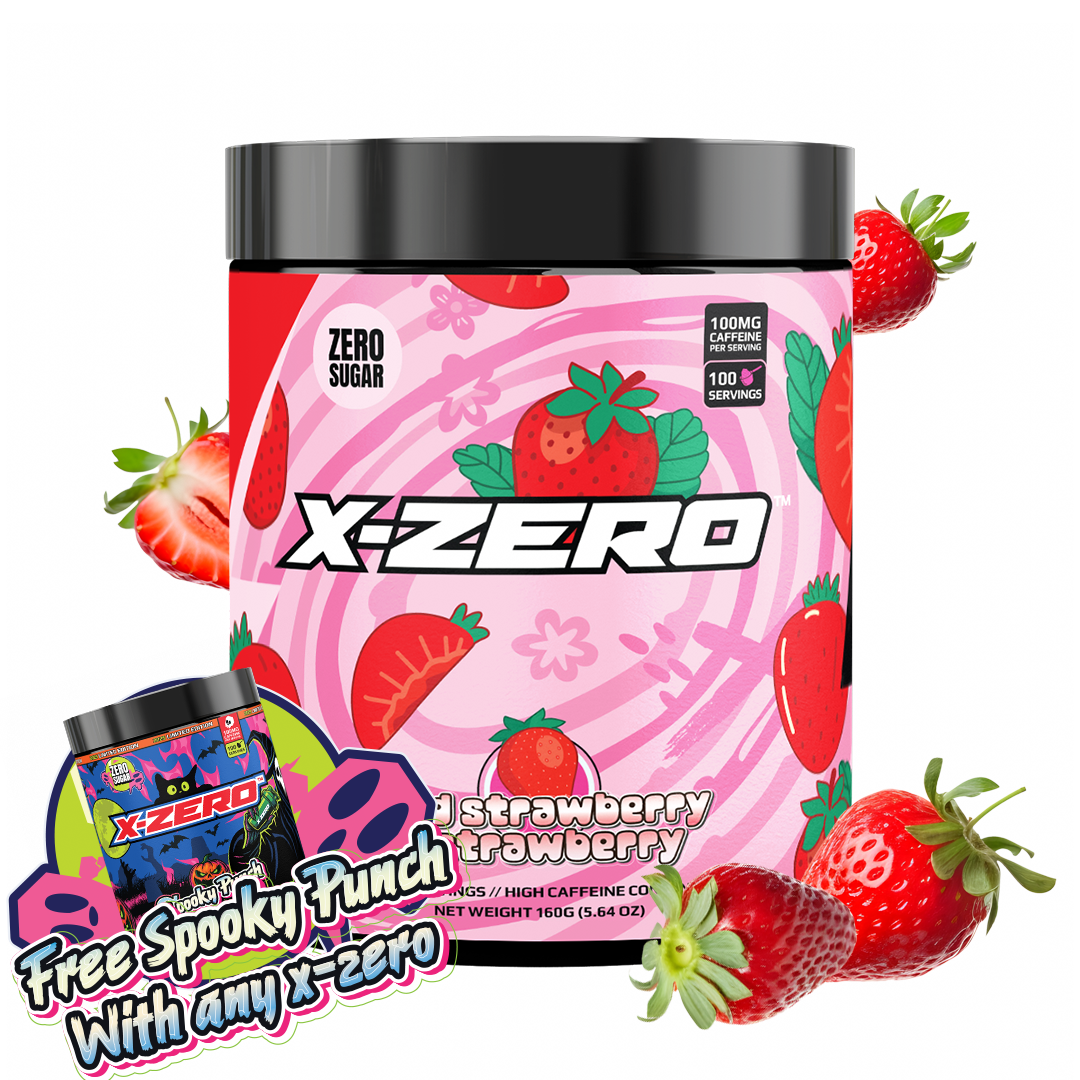 X-Zero Wild Strawberry & Strawberry (160g / 100 portioner)