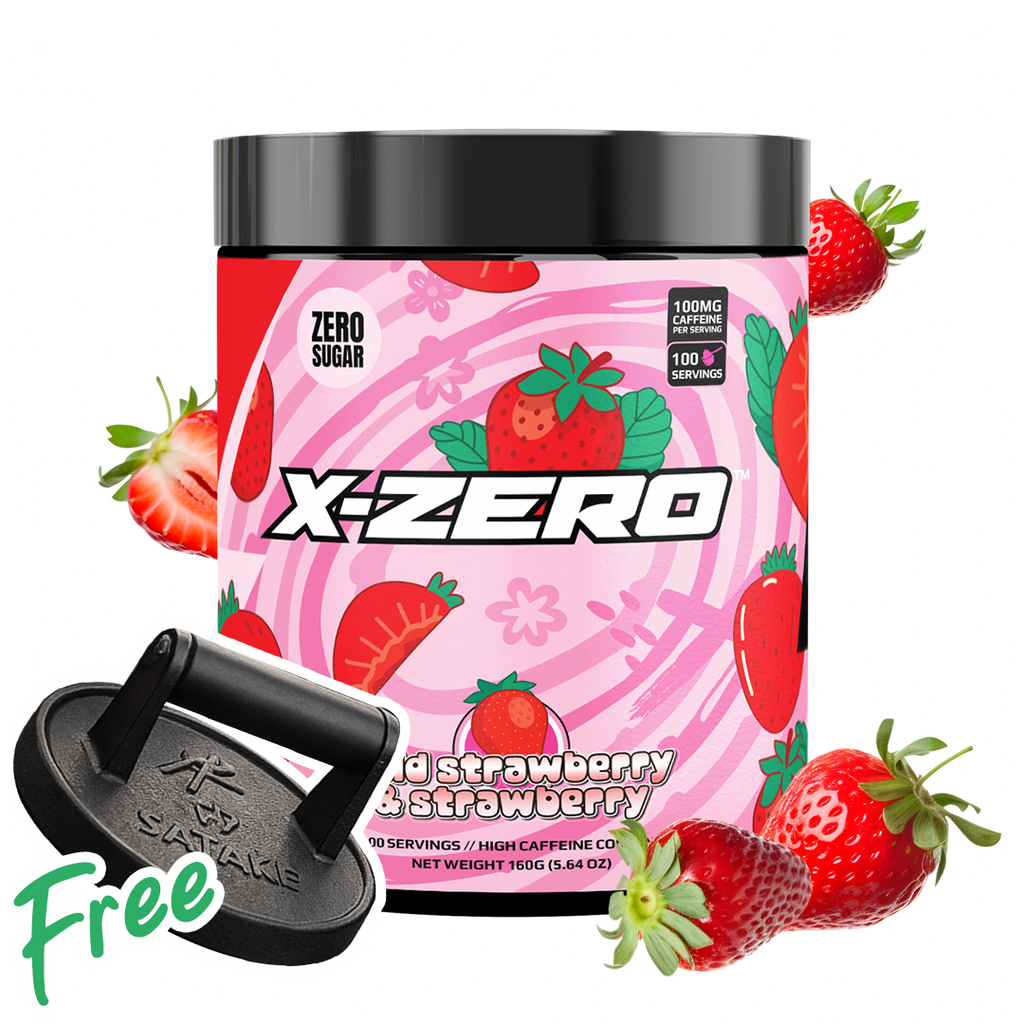 X-Zero Wild Strawberry & Strawberry (160g / 100 Servings)