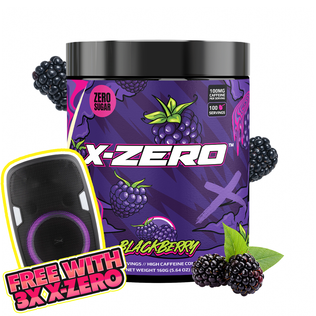 X-Zero Blackberry (160g / 100 portioner)