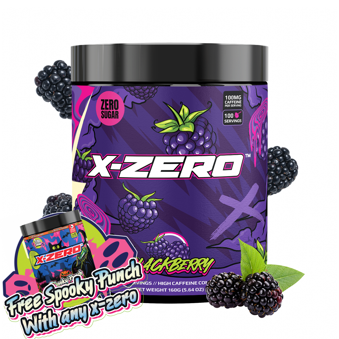 X-Zero Blackberry (160g / 100 portioner)