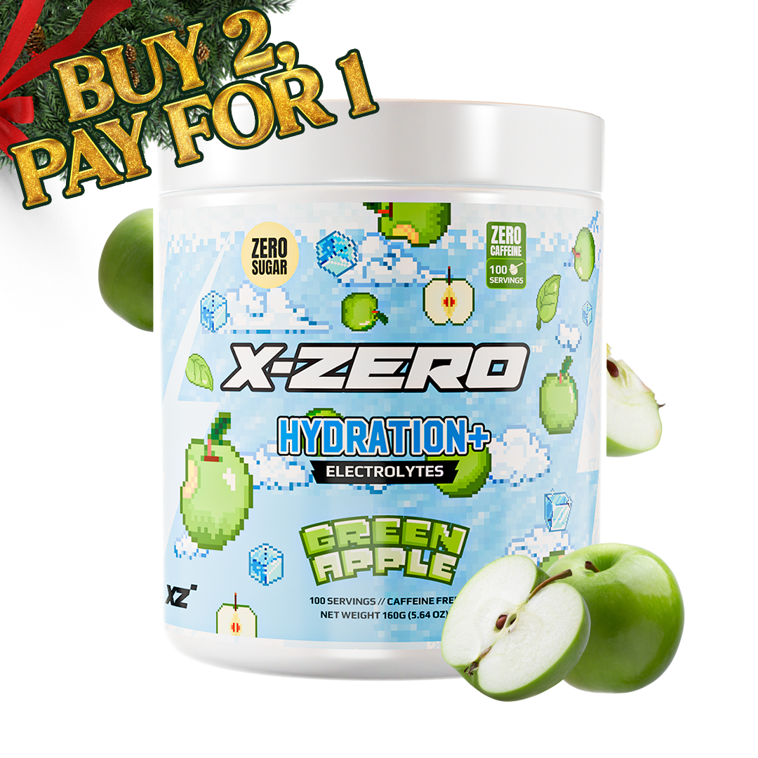 X-Zero Hydration Green Apple (160g / 100 Servings)