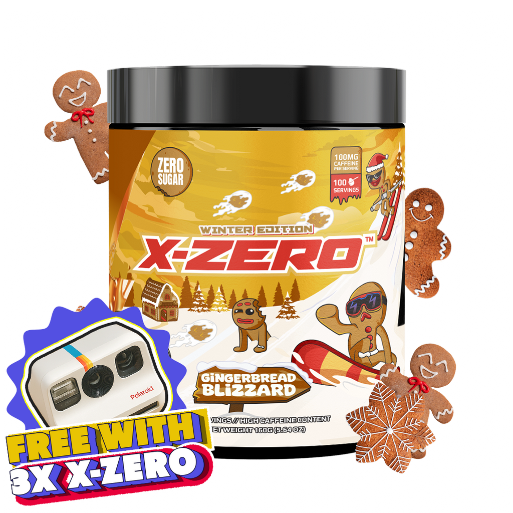 X-Zero Gingerbread Blizzard (160g / 100 Servings)