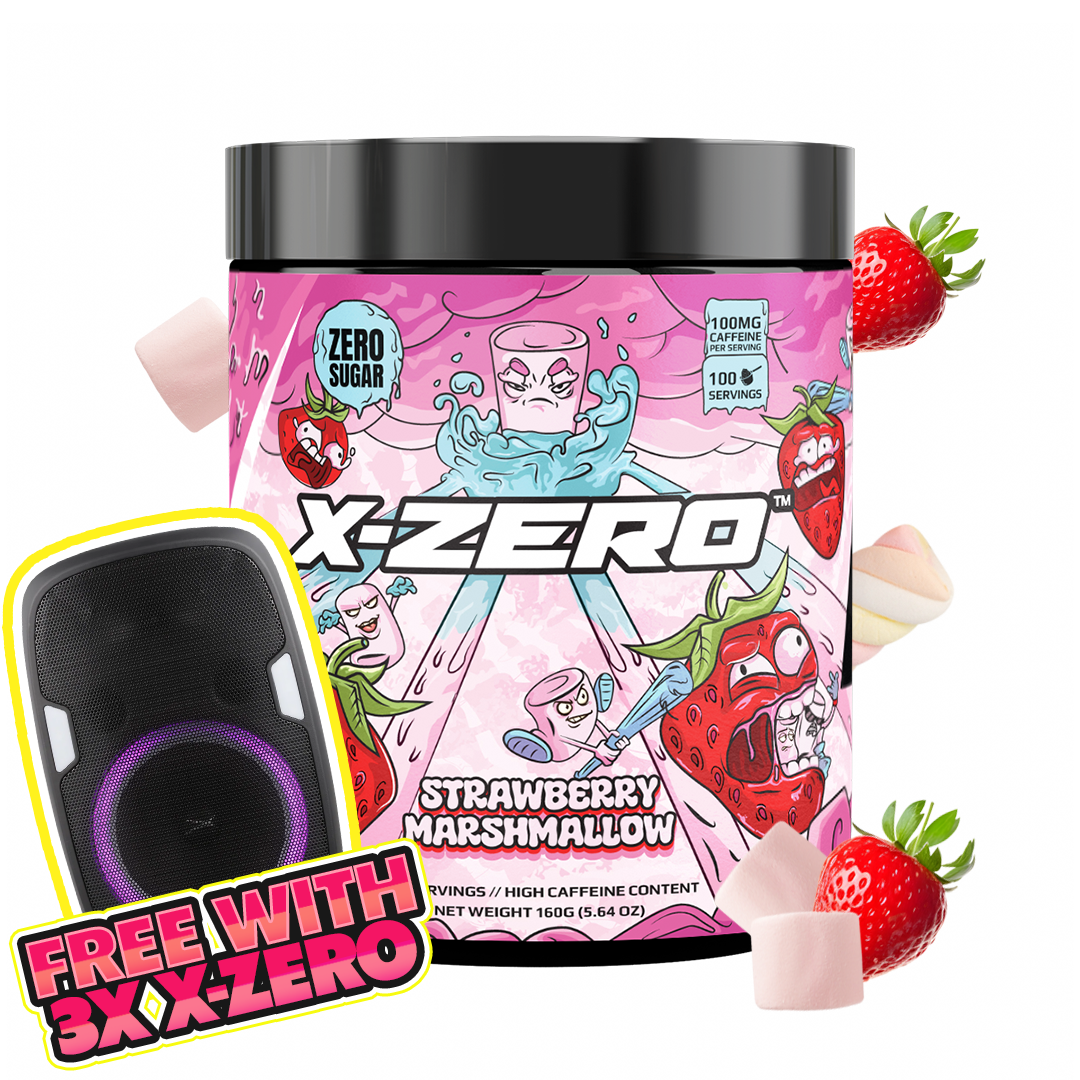 X-Zero Strawberry Marshmallow (160g / 100 portioner)
