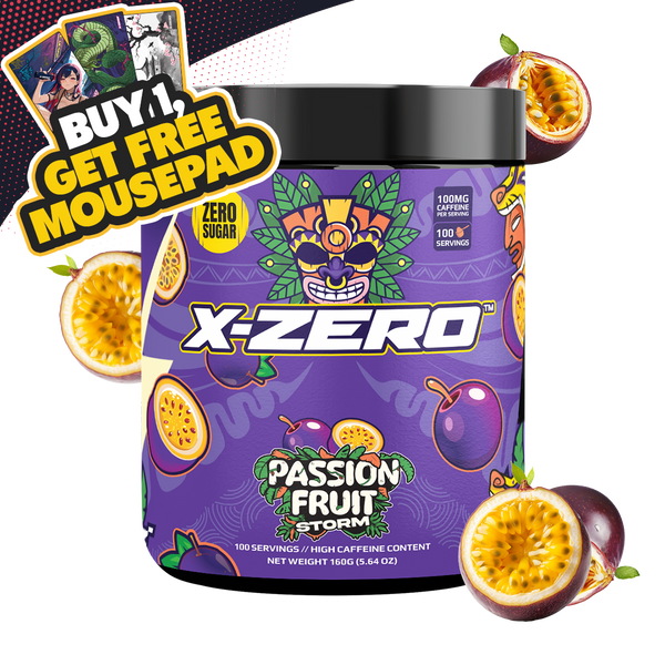 X-Zero Passion Fruit Storm (160g / 100 Servings)