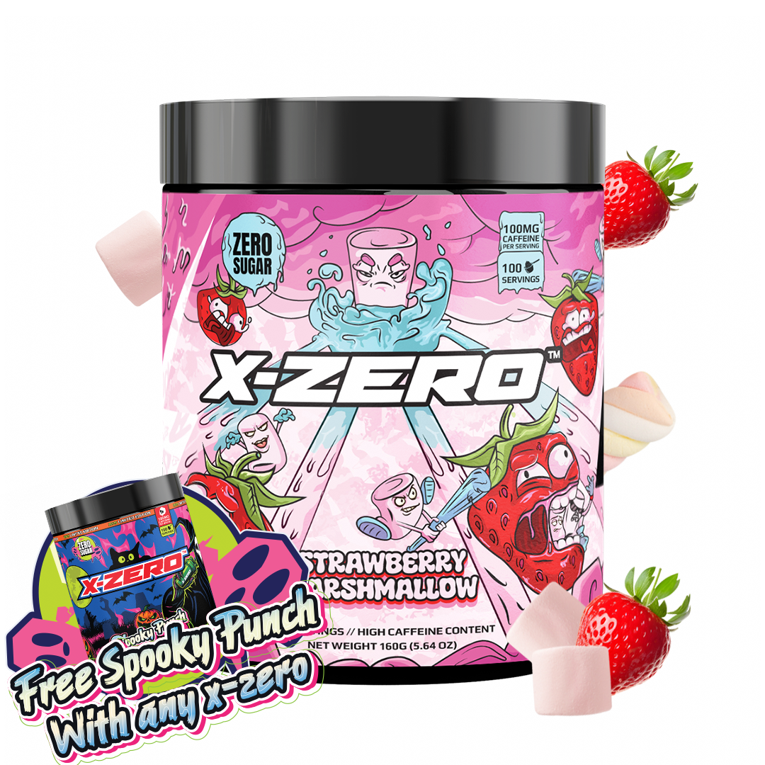 X-Zero Strawberry Marshmallow (160g / 100 portioner)