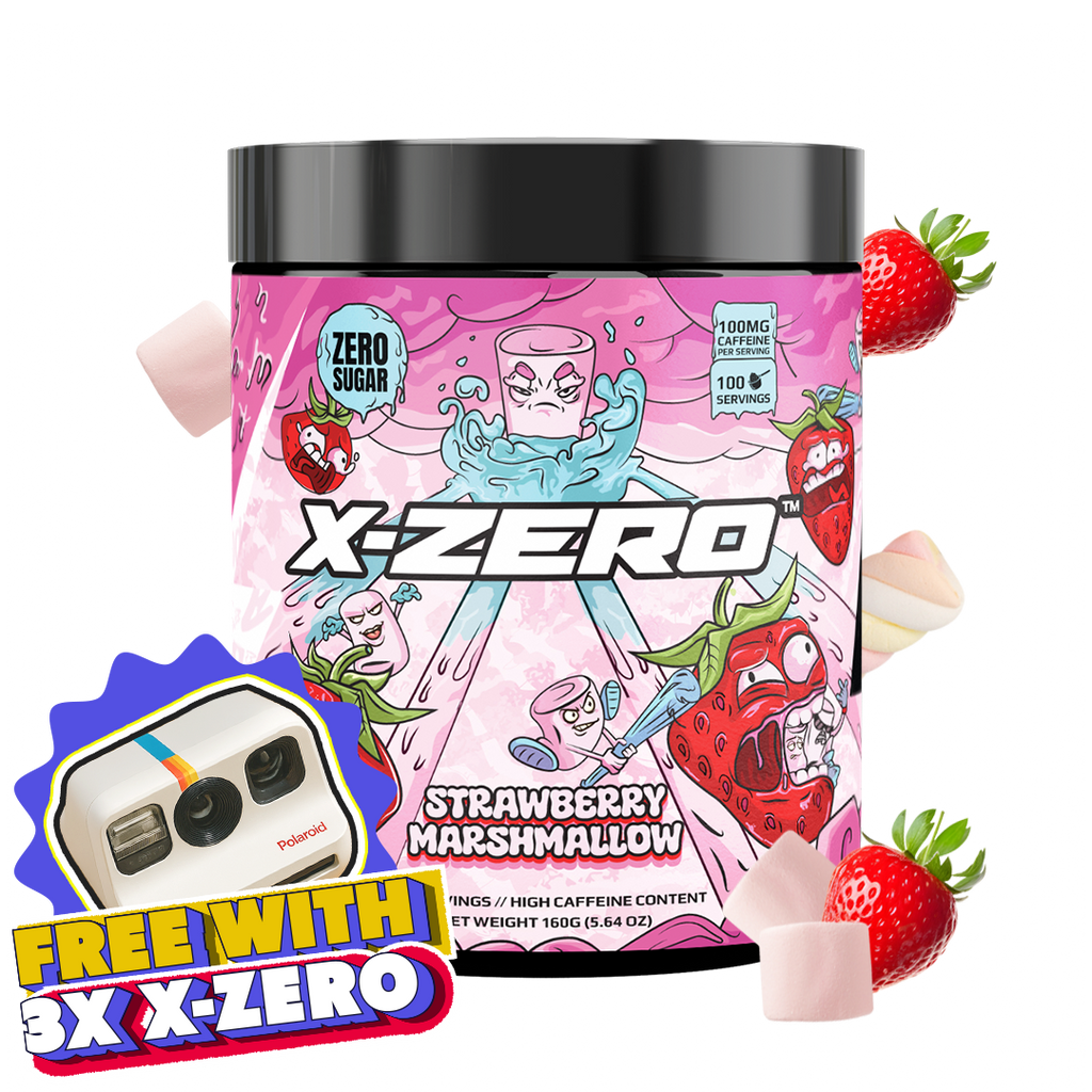 X-Zero Strawberry Marshmallow (160g / 100 portioner)
