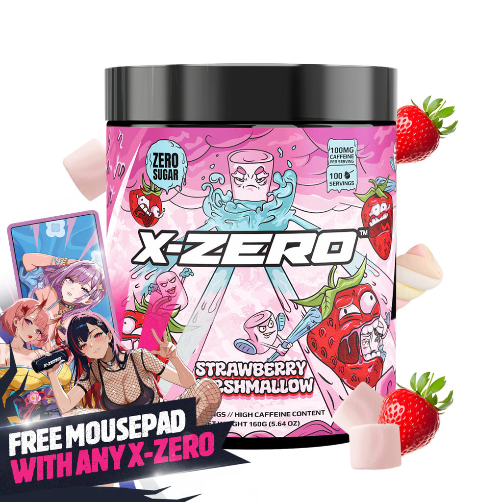 X-Zero Strawberry Marshmallow (160g / 100 portioner)