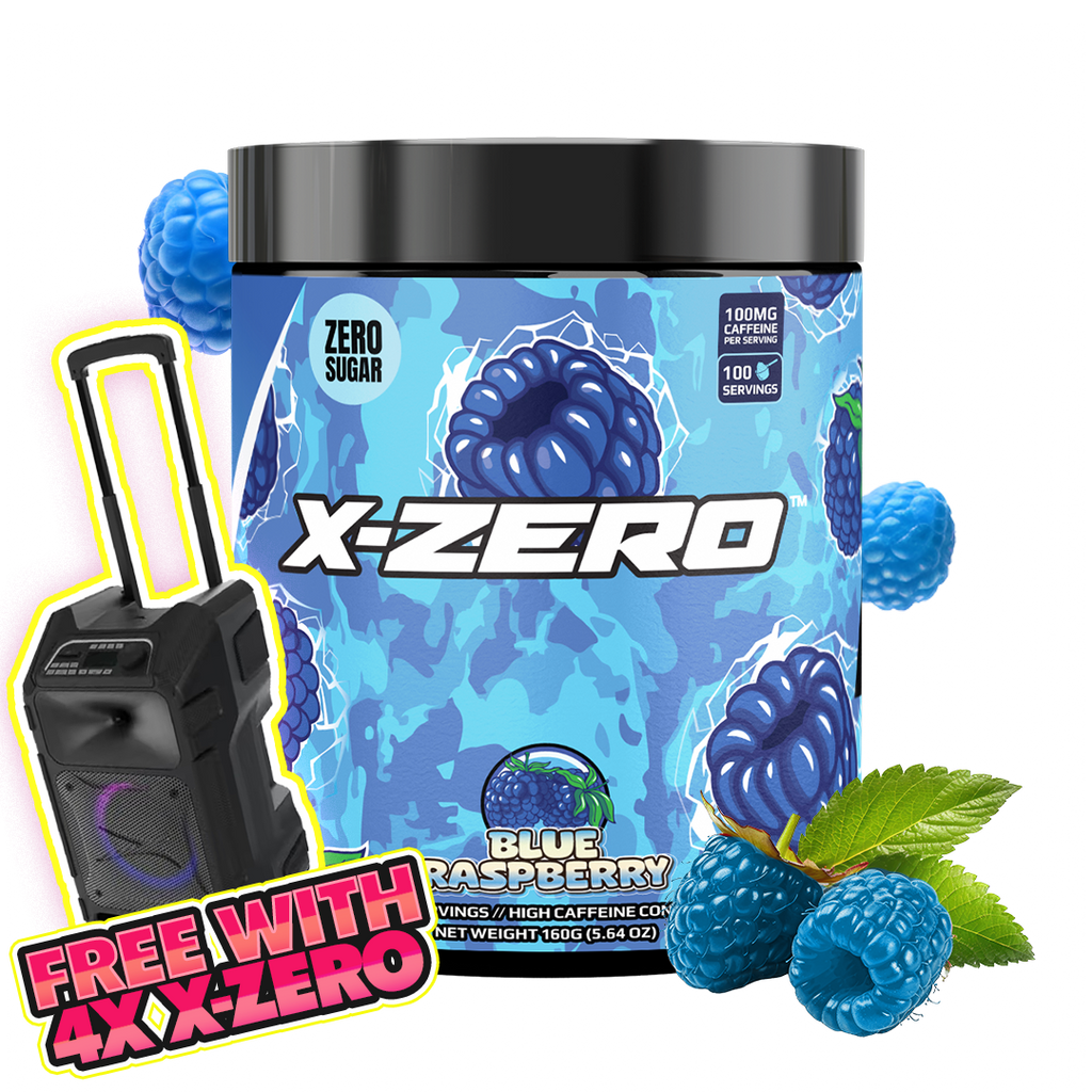 X-Zero Blue Raspberry (160 g / 100 Portionen)