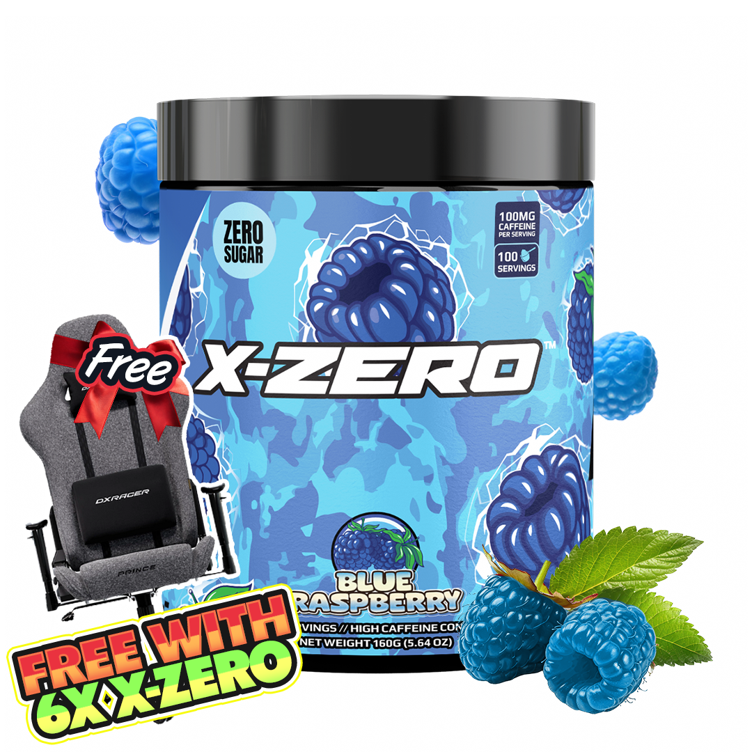 X-Zero Blue Raspberry (160g / 100 Servings)