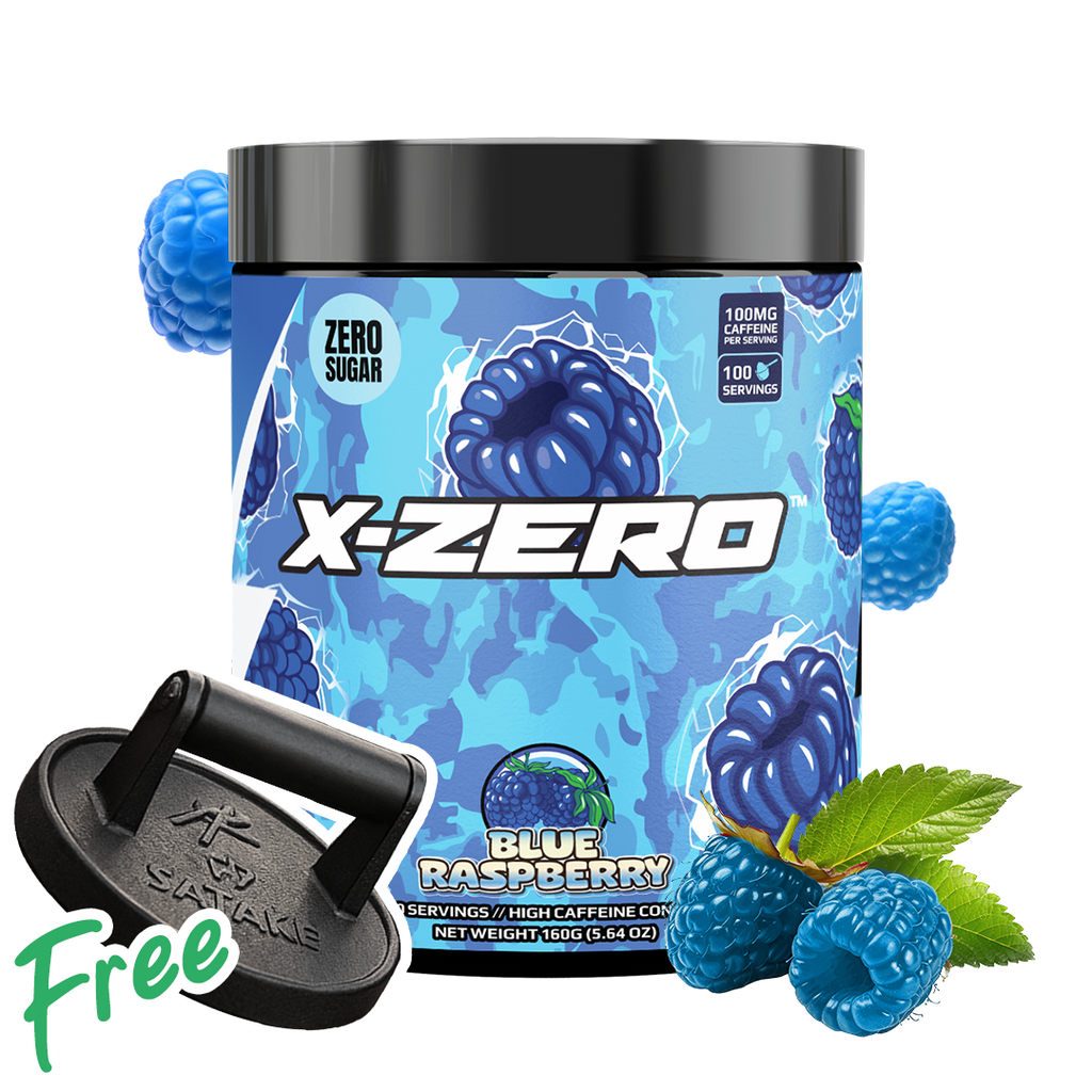 X-Zero Blue Raspberry (160g / 100 Servings)