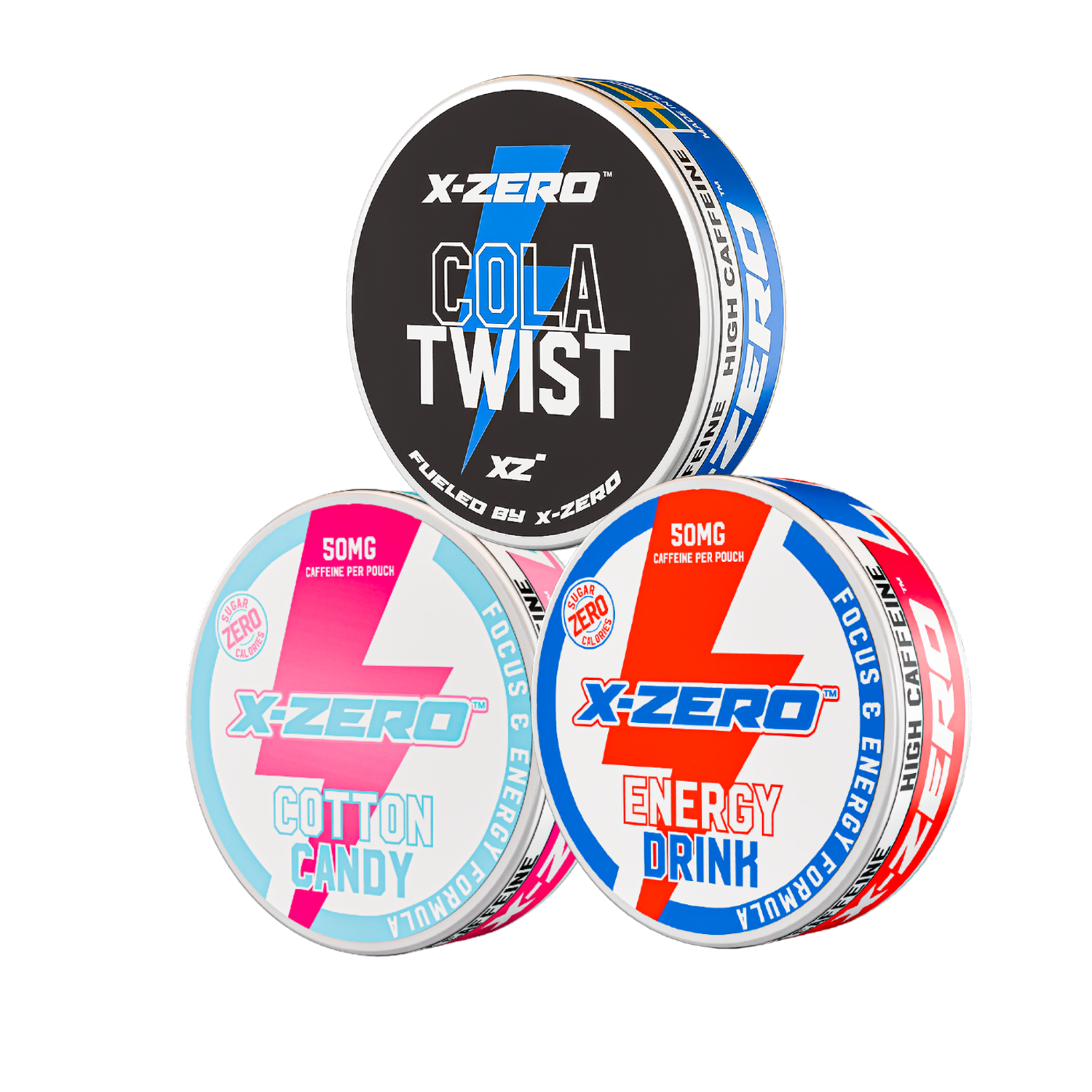 Variety Energy Pouches (3 Pack / 60 Pouches)