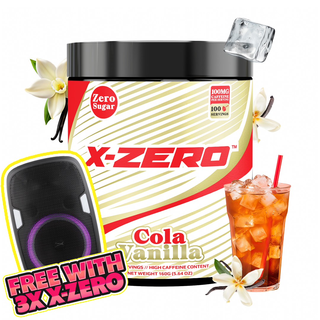 X-Zero Cola Vanilla (160g / 100 Servings)