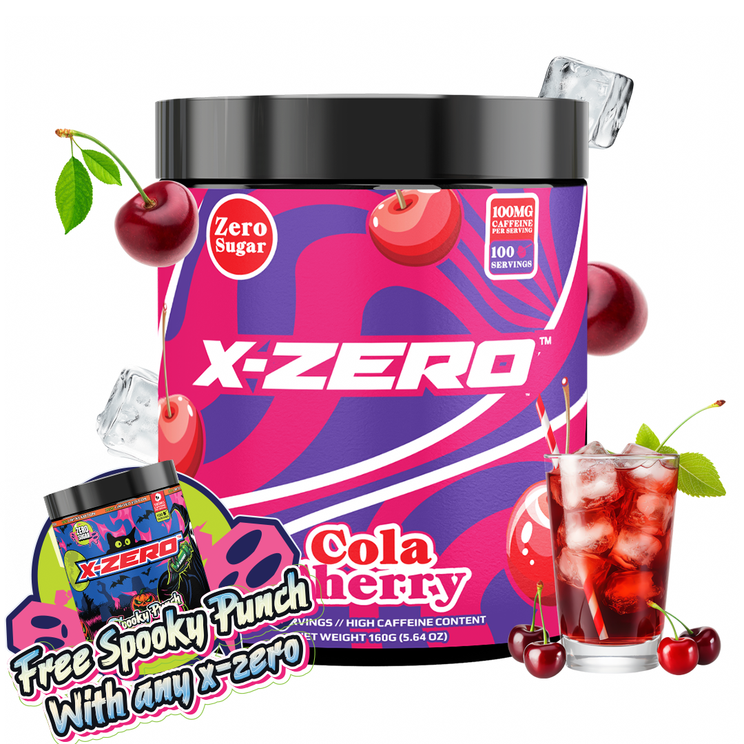 X-Zero Cola Cherry  (160g / 100 portioner)