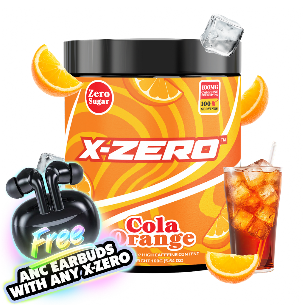 X-Zero Cola Orange (160g / 100 Servings)