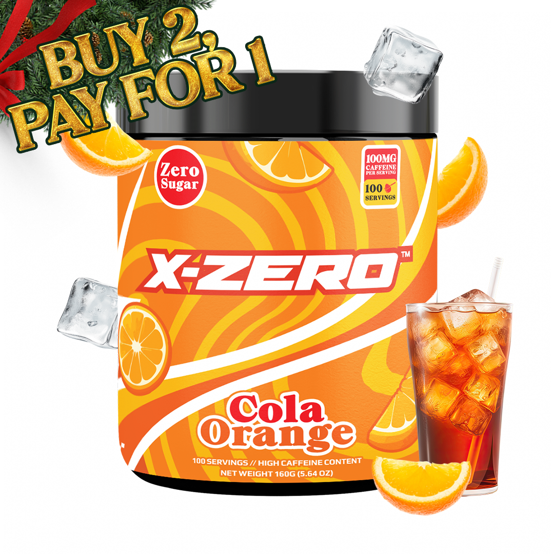 X-Zero Cola Orange (160g / 100 Servings)