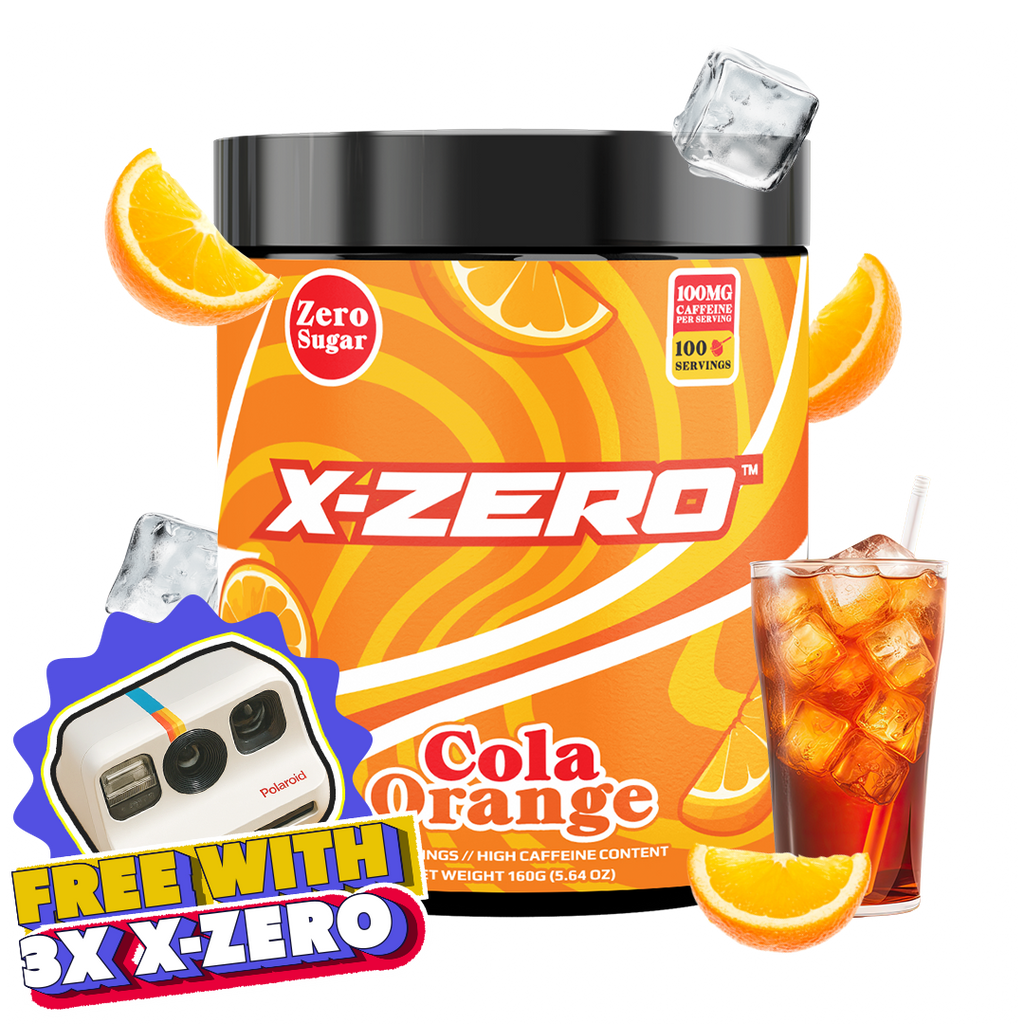 X-Zero Cola Orange (160g / 100 Servings)