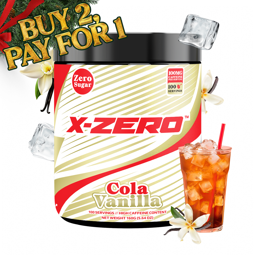 X-Zero Cola Vanilla (160g / 100 Servings)
