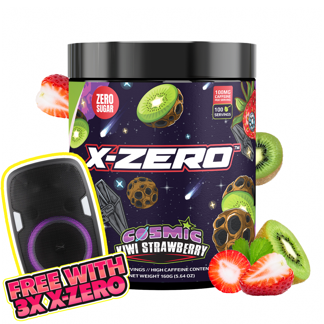 X-Zero Cosmic Kiwi Strawberry (160g / 100 portioner)