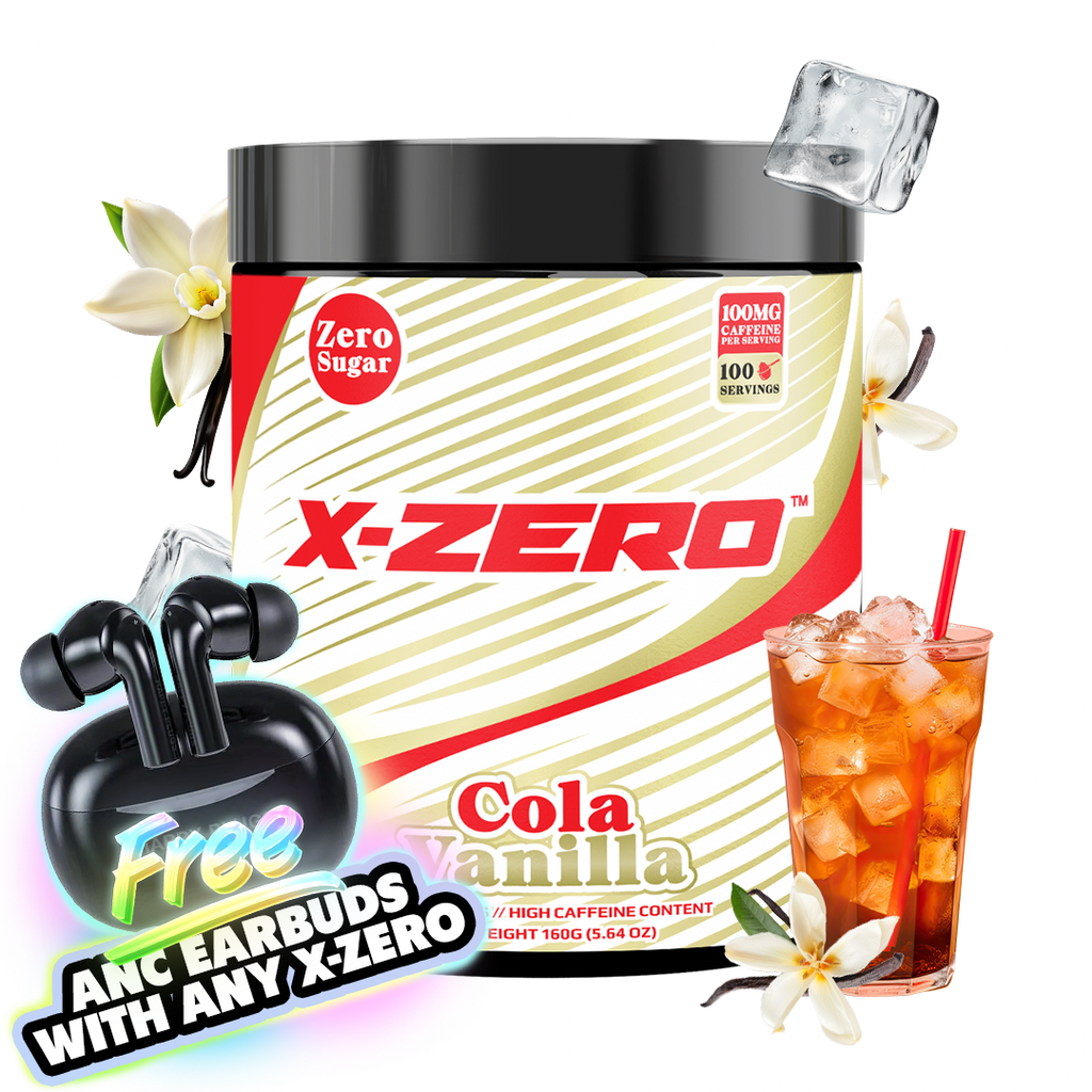 X-Zero Cola Vanilla (160g / 100 Servings)